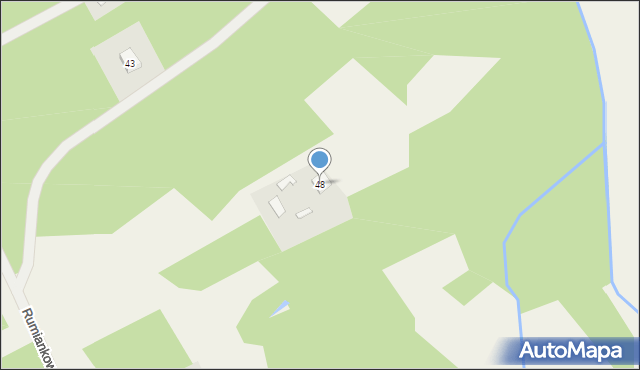 Prościeniec, Prościeniec, 48, mapa Prościeniec