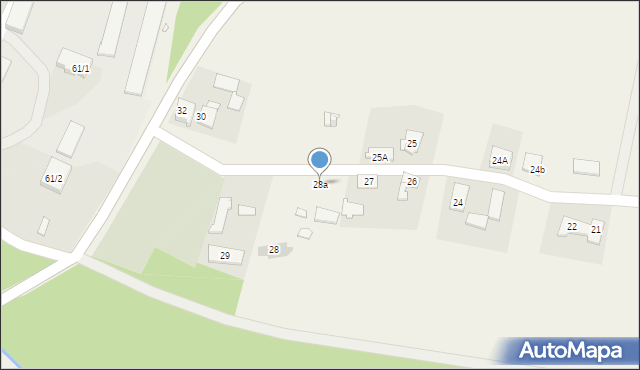 Proślice, Proślice, 28a, mapa Proślice