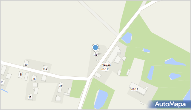 Proślice, Proślice, 34, mapa Proślice
