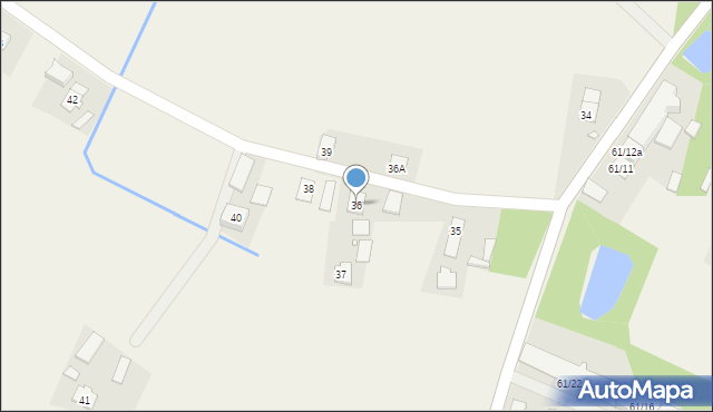 Proślice, Proślice, 36, mapa Proślice