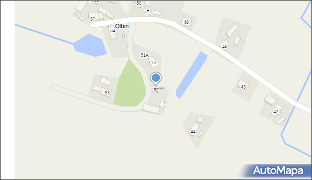 Proślice, Proślice, 52, mapa Proślice