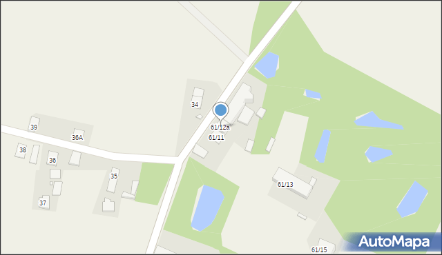 Proślice, Proślice, 61/12a, mapa Proślice