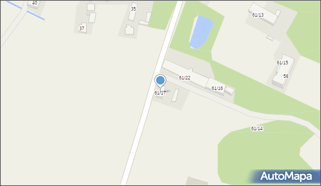 Proślice, Proślice, 61/17, mapa Proślice