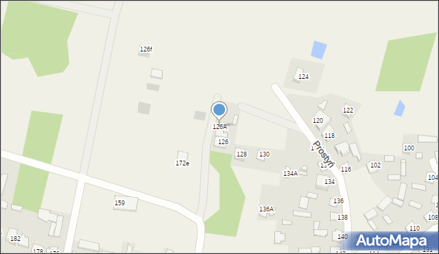 Prostyń, Prostyń, 126A, mapa Prostyń
