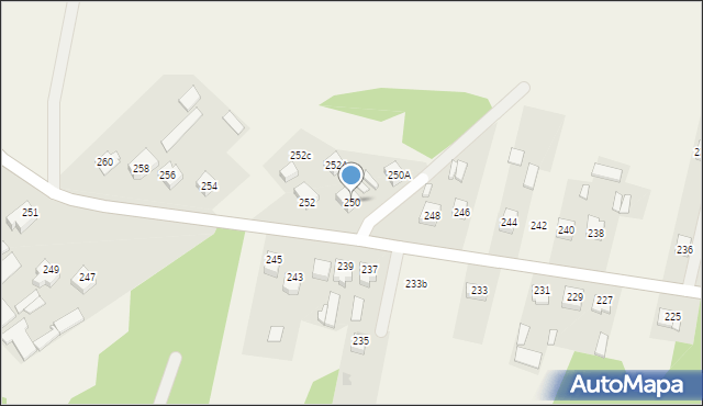 Prostyń, Prostyń, 250, mapa Prostyń