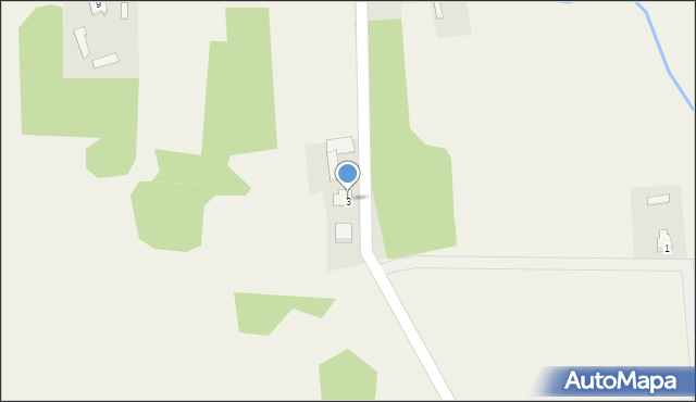 Prostyń, Prostyń, 3, mapa Prostyń