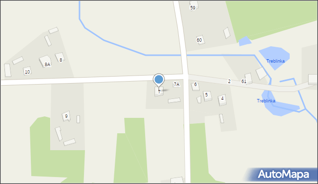 Prostyń, Prostyń, 7, mapa Prostyń