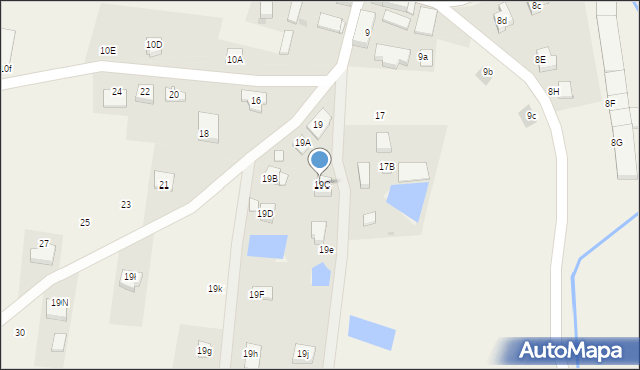 Prostynia, Prostynia, 19C, mapa Prostynia