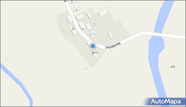 Prostynia, Prostynia, 28, mapa Prostynia