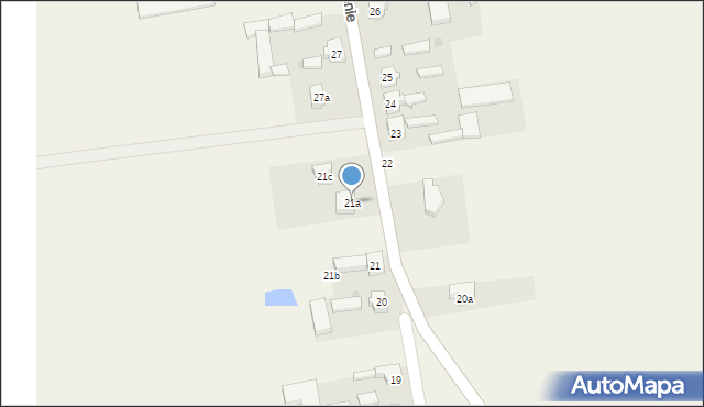 Proszenie, Proszenie, 21a, mapa Proszenie