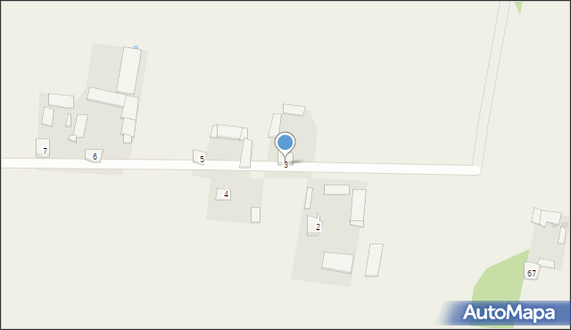 Proszew A, Proszew A, 3, mapa Proszew A