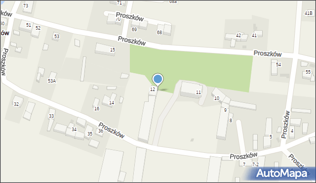 Proszków, Proszków, 13, mapa Proszków