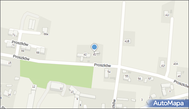 Proszków, Proszków, 41, mapa Proszków