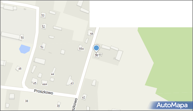 Proszkowo, Proszkowo, 56, mapa Proszkowo