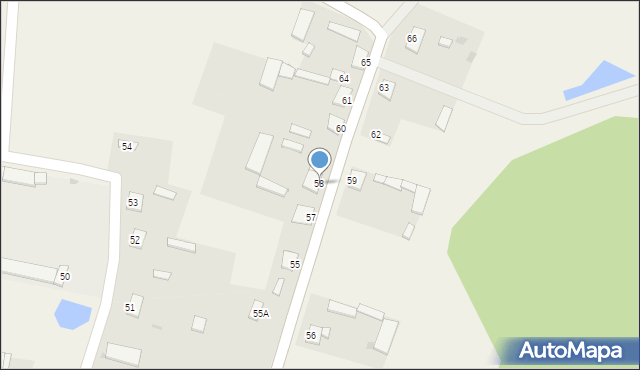 Proszkowo, Proszkowo, 58, mapa Proszkowo