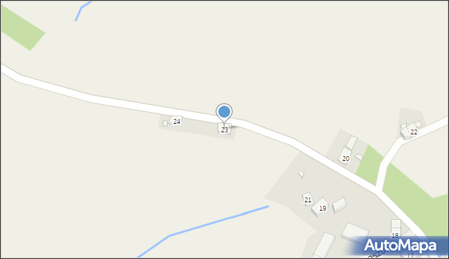 Proszowa, Proszowa, 23, mapa Proszowa