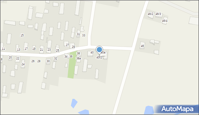 Protasy, Protasy, 40/1, mapa Protasy