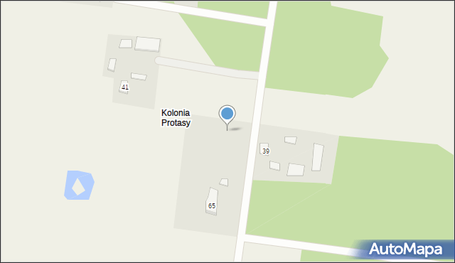 Protasy, Protasy, 65a, mapa Protasy
