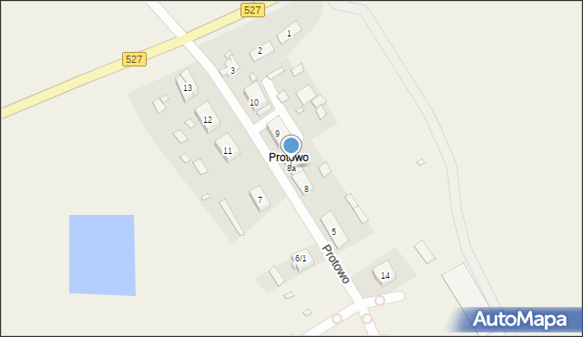Protowo, Protowo, 8a, mapa Protowo