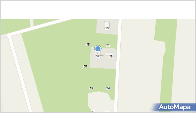 Prucheńsko Duże, Prucheńsko Duże, 5A, mapa Prucheńsko Duże