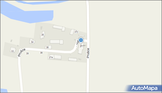 Pruśce, Pruśce, 37, mapa Pruśce