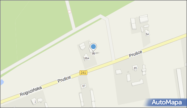 Pruśce, Pruśce, 66, mapa Pruśce