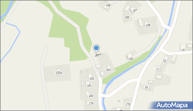 Prusiek, Prusiek, 185, mapa Prusiek