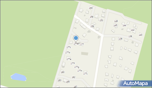 Prusim, Prusim, 177a, mapa Prusim