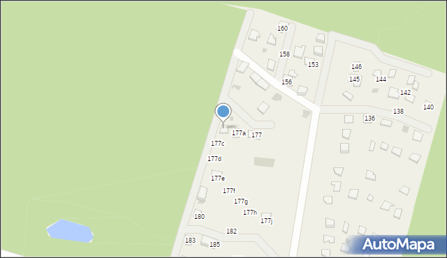 Prusim, Prusim, 177b, mapa Prusim