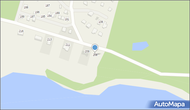 Prusim, Prusim, 208, mapa Prusim