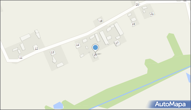 Prusinowice, Prusinowice, 15, mapa Prusinowice