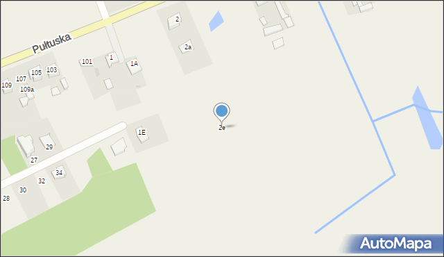 Prusinowice, Prusinowice, 2e, mapa Prusinowice