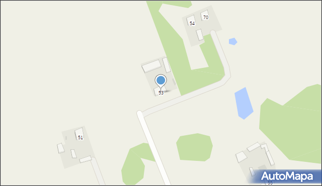 Prusinowice, Prusinowice, 53, mapa Prusinowice