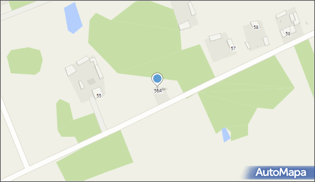 Prusinowice, Prusinowice, 56A, mapa Prusinowice