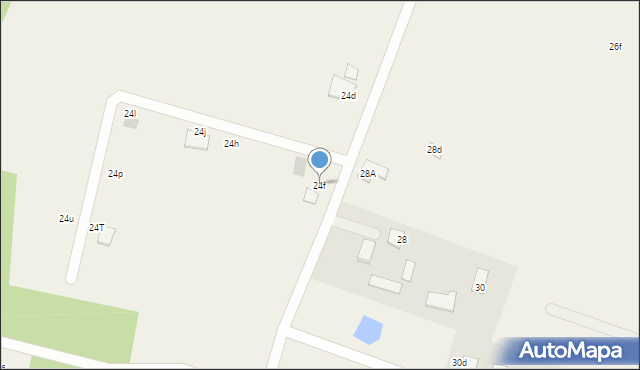 Prusinowice, Prusinowice, 24f, mapa Prusinowice