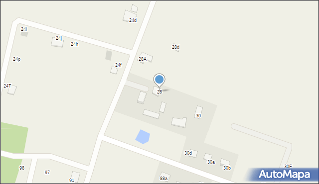 Prusinowice, Prusinowice, 28, mapa Prusinowice