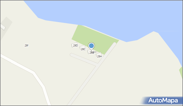 Prusinowo, Prusinowo, 28B, mapa Prusinowo