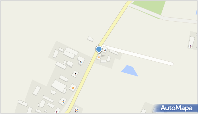 Prusinowo, Prusinowo, 6, mapa Prusinowo