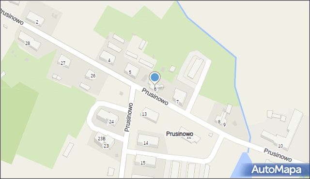 Prusinowo, Prusinowo, 6, mapa Prusinowo