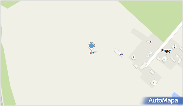 Prusy, Prusy, 12b, mapa Prusy