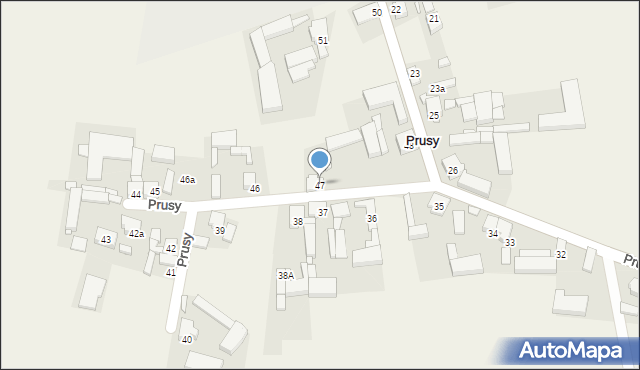 Prusy, Prusy, 47, mapa Prusy