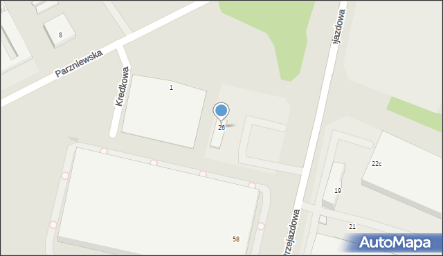 Pruszków, Przejazdowa, 26, mapa Pruszków