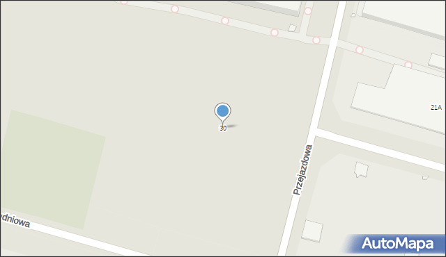 Pruszków, Przejazdowa, 30, mapa Pruszków