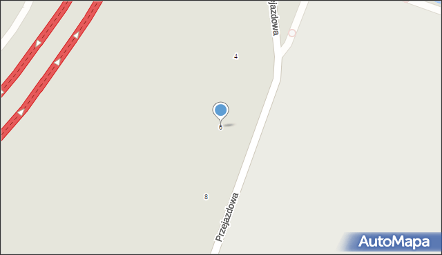 Pruszków, Przejazdowa, 6, mapa Pruszków