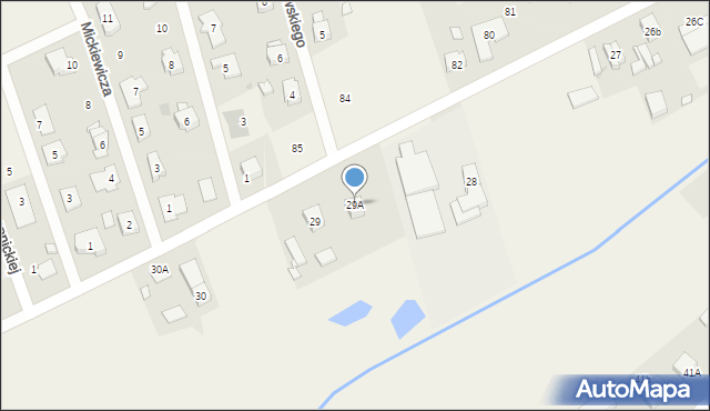 Pruszków, Pruszków, 29A, mapa Pruszków