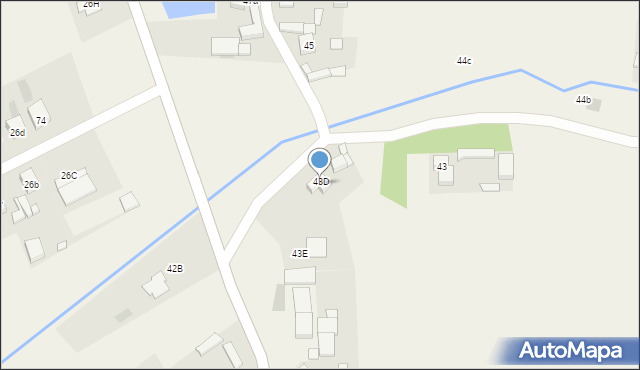 Pruszków, Pruszków, 43a, mapa Pruszków