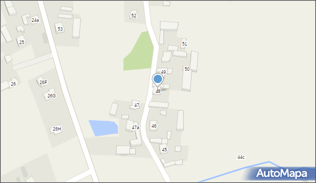 Pruszków, Pruszków, 48, mapa Pruszków