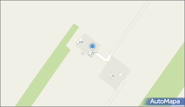 Pruszkowo, Pruszkowo, 11, mapa Pruszkowo