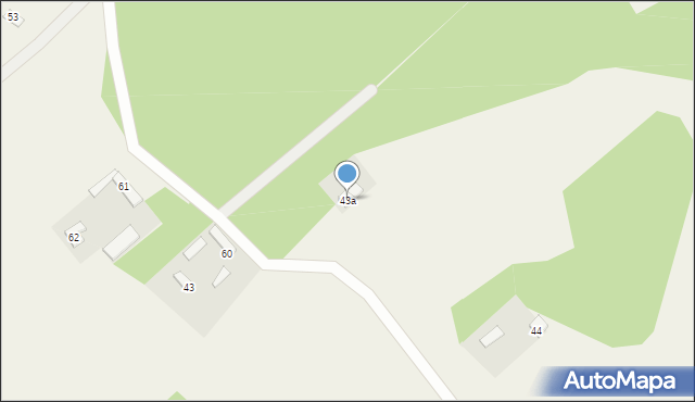 Pruszkowo, Pruszkowo, 43a, mapa Pruszkowo