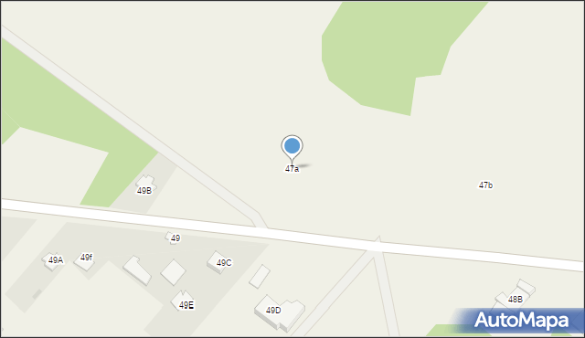 Pruszynek, Pruszynek, 47a, mapa Pruszynek